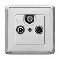 Cariva DIY РозеткаTV-FM-SAT звезда, бел.