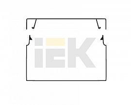 Кабель-канал 100х60 "ЭЛЕКОР" белый (8м) IEK