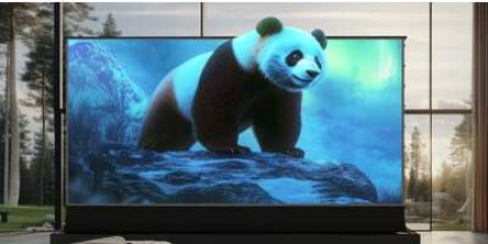 Laser TV 130" TriChroma Лазерный ТВ с  экраном