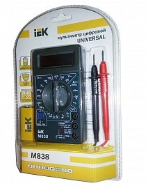 Мультиметр цифровой Universal M838 IEK