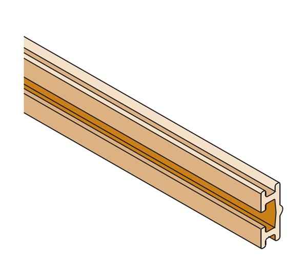 PBSC0400 Шина медная фигурная In 400A L=1750мм