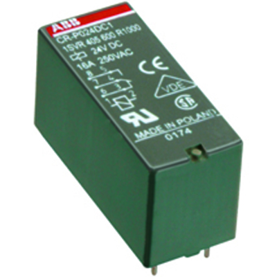 CR-P024AC1 Реле CR-P024AC1 24B AC 1ПК (16А)