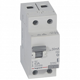 RX3 ВДТ 30МА 63А 2П A LEGRAND