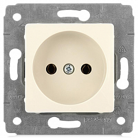 Cariva DIY Розетка 2К слоновая кость