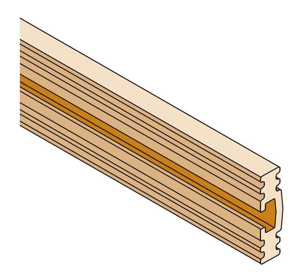 PBSC0800 Шина медная фигурная In 800A L=1750мм