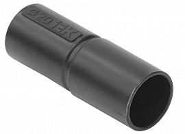 ELASTA Муфта труба-труба GI20G черная IEK