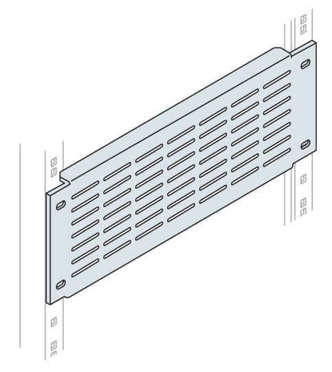 Панель вентилируемая для 19 рамы,2HE