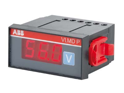 VLMD P Вольтметр (36х72мм) цифровой универсальный VLMD P