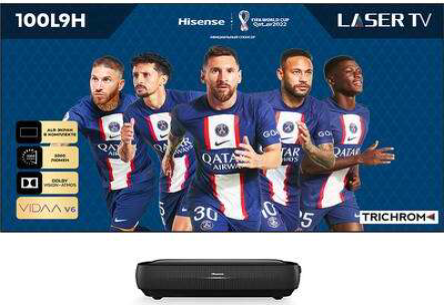 Hisense 100L9H NEW Лазерный ТВ с  экраном