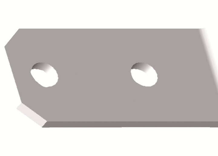 RZ122P2 Скоба для кабельного профиля (упак 2 шт)