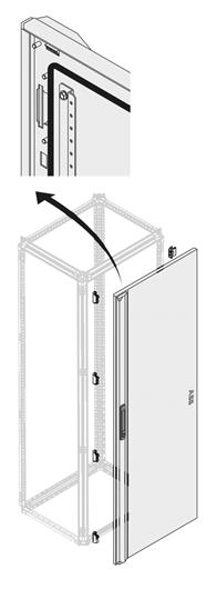 PDLB2036 Дверь глухая IP65 H=2000мм W=300мм