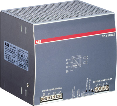 CP-T 48/10.0 Блок питания трёхфазный CP-T 48/10.0 (регулир. вых. напряж) Uвход 340-575В AC/480-820В 