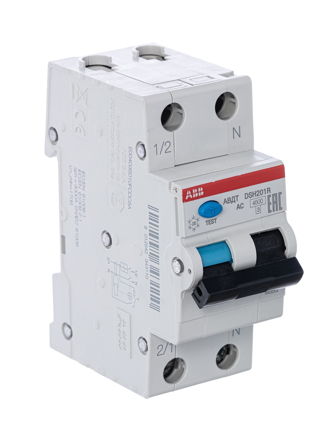 DSH201R C20 AC30 Авт. выключатель диф. тока DSH201R C20 AC30