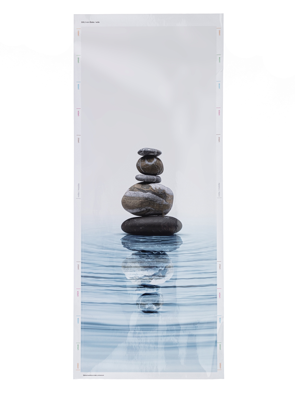 UZ641D UZ641D Плёнка дизайнерская Камни для UK600